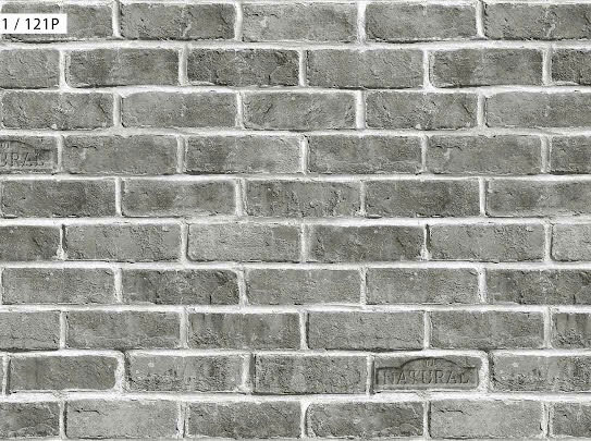 Giấy dán tường giả gạch 1/121P