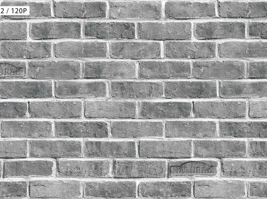 Giấy dán tường giả gạch 2/120P