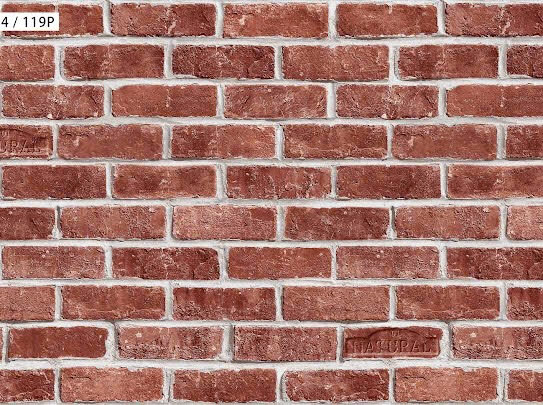 Giấy dán tường giả gạch 4/119P