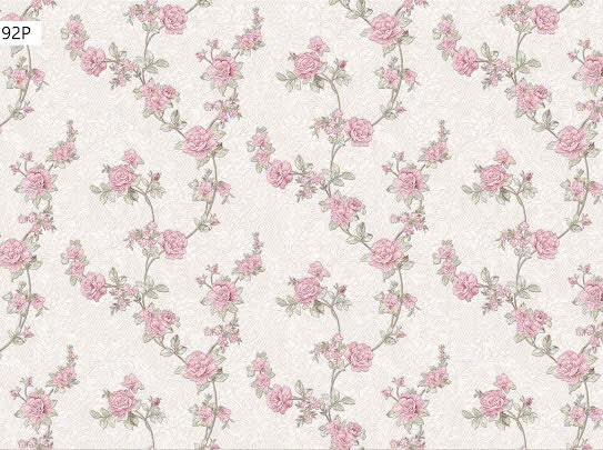 Giấy dán tường hoa lá 92P