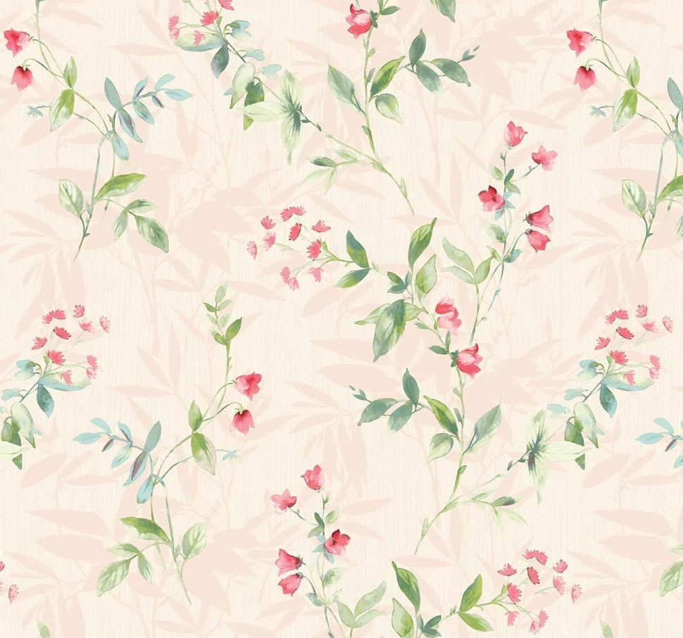 Giấy dán tường hoa lá GTHL-005